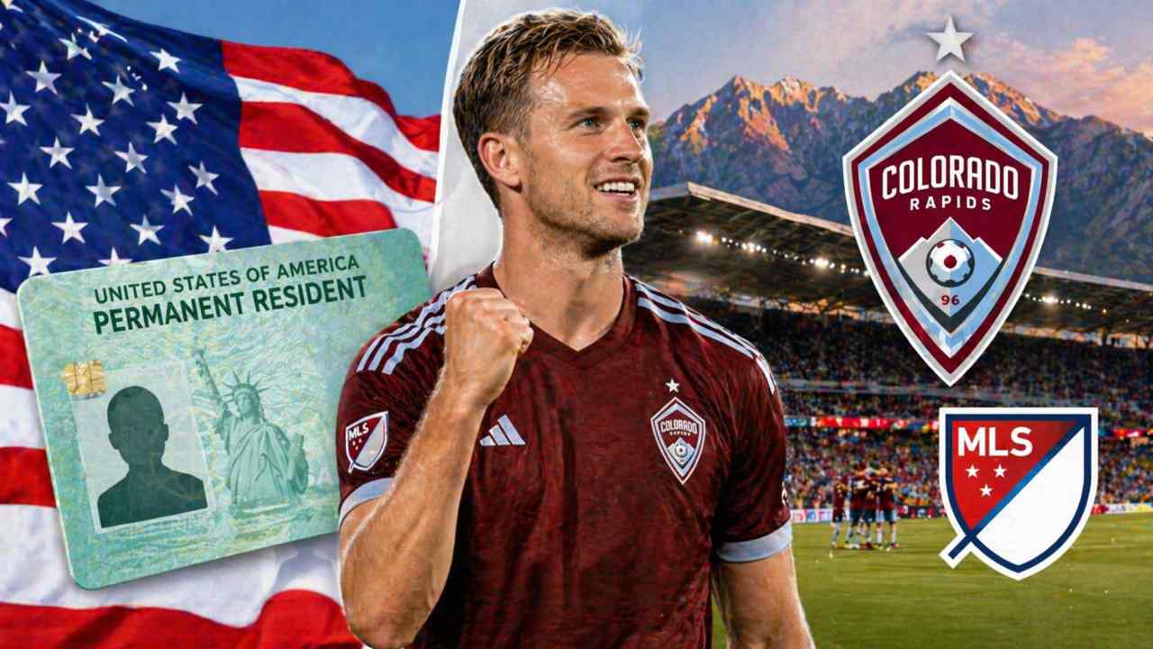 Rob Holding Gets U.S. Green Card What It Means for Colorado Rapids and MLS Rules