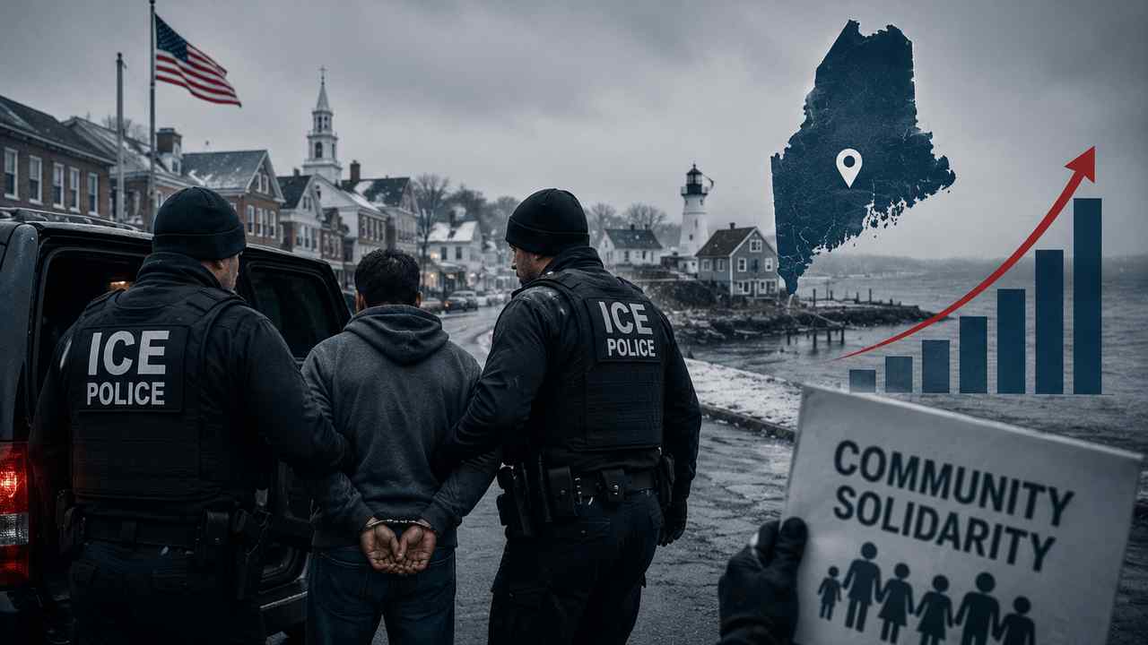 Maine Sees New Uptick in ICE Detentions, According to Advocacy Coalition