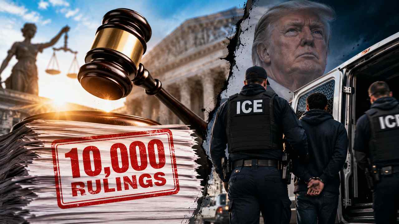 The Courts’ 10,000-Ruling Rebuke of Trump’s ICE Enforcement Push