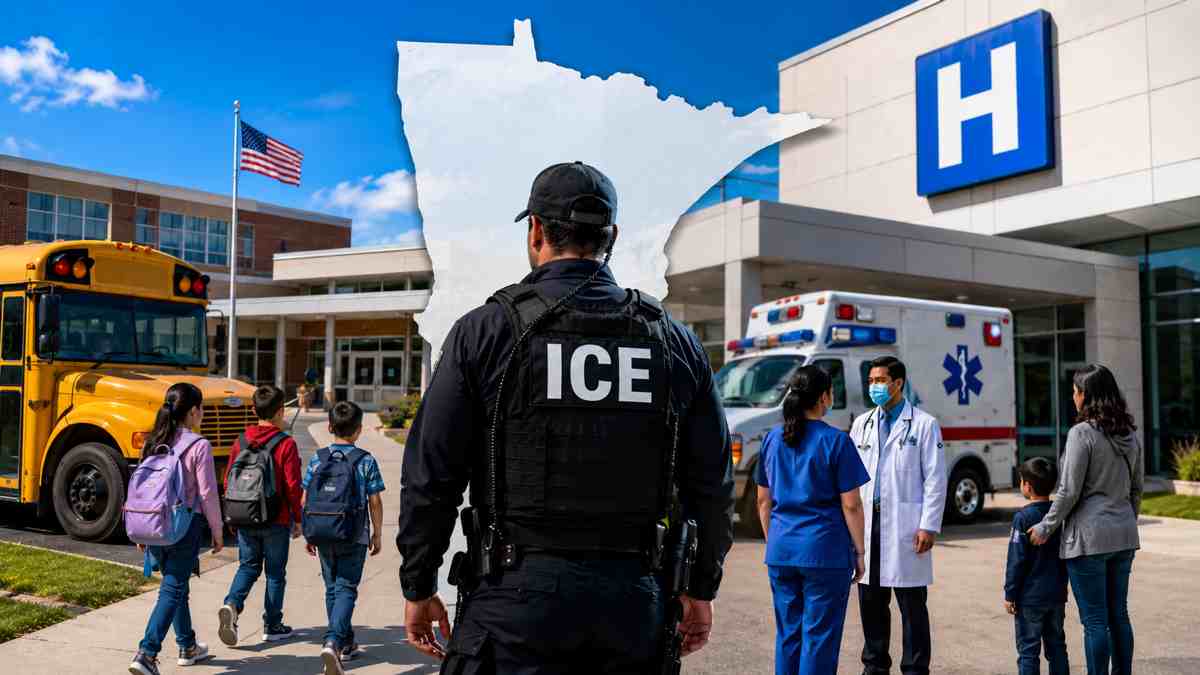 ICE Access to Schools and Hospitals Faces New Scrutiny in Minnesota Senate